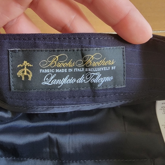 Brooks Brothers pinstripe italian wool pants - Picture 15 of 16